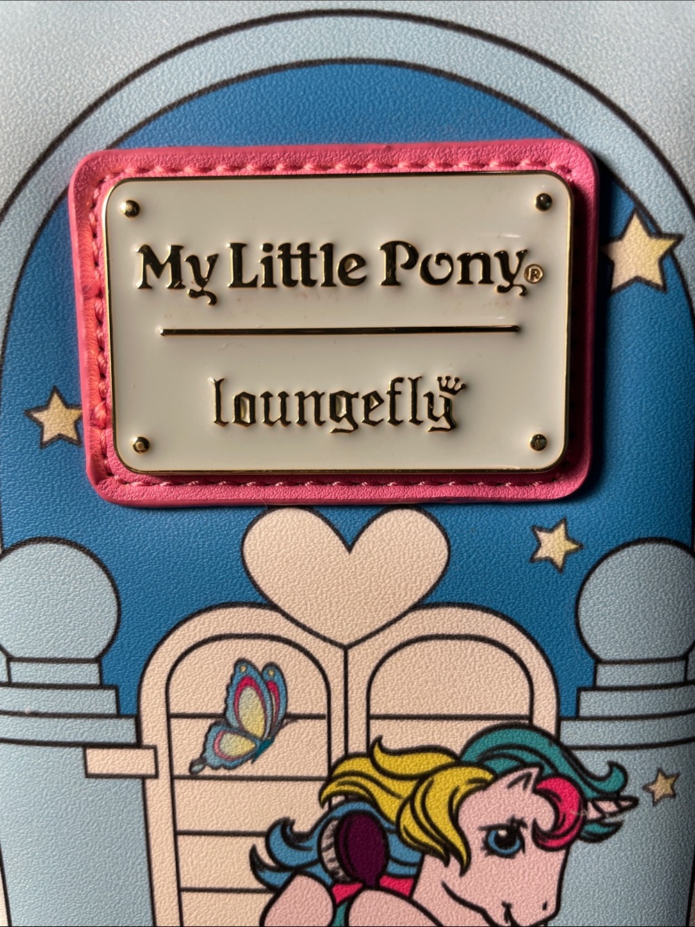 Loungefly Hasbro My Little Pony 40th Anniversary Pretty Parlor Zip Around Wallet - Picture 3 of 7